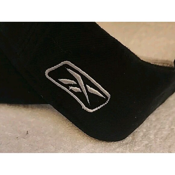Raiders Golf Visor Adjustable Black Hat NFL Rebock One Size - Picture 5 of 8